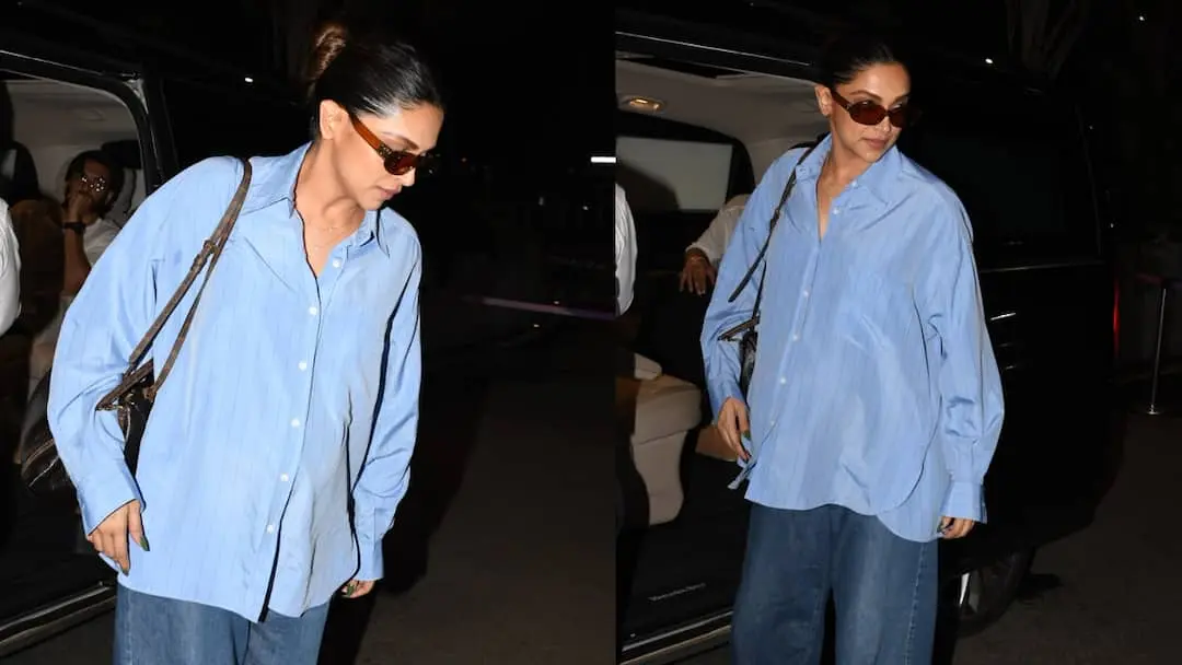 Deepika Padukone Keeps Baby Bump Under Wraps At Airport, Ranveer Singh Sees Her Off: WATCH