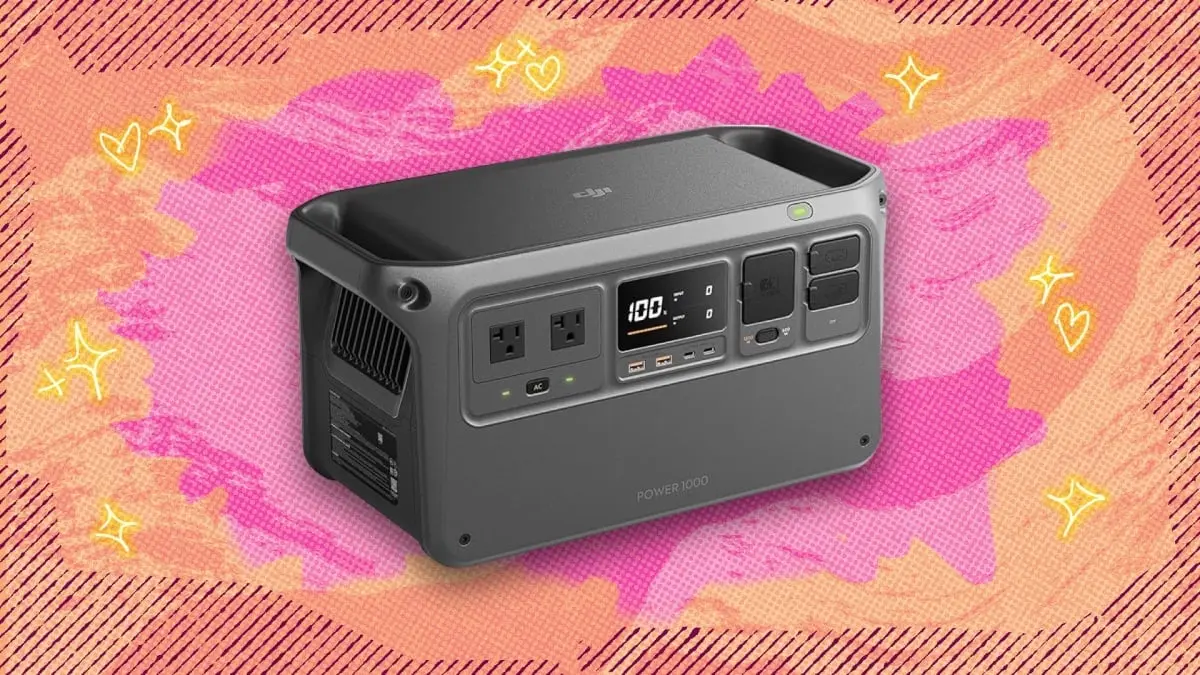 The DJI Power 1000 portable power station is half off right now — buy for under $350