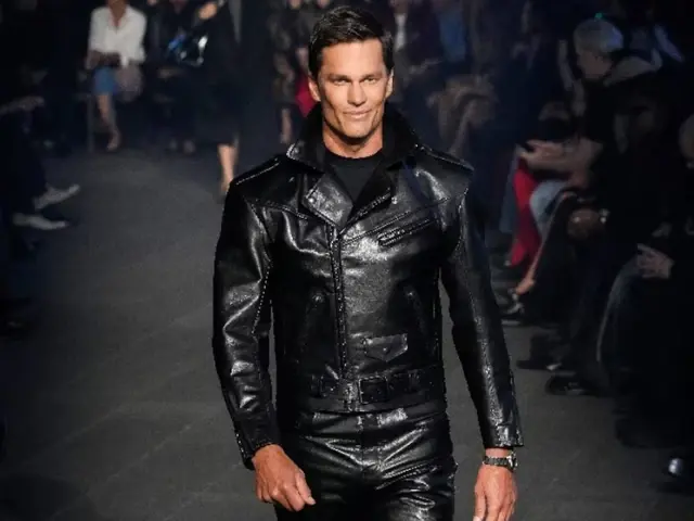 Tom Brady makes catwalk debut for Gucci Cruise 2027 show in New York